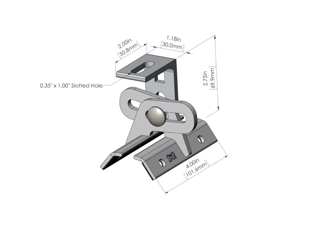 protea bracket solar metal roofing bracket